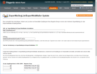 PHP Newsletter Empfngerlisten-Verwaltung und E-Mail-Verteiler Script SuperMailingList und Magento™ Shop